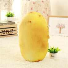 Load image into Gallery viewer, 3D Potato Plush Pillow – 19.5" Throw