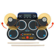 Load image into Gallery viewer, Kids Electronic Drum Pad – Black