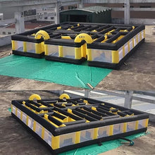 Load image into Gallery viewer, Giant Inflatable Maze – 33ft Backyard Party & Rental Attraction