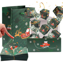 Load image into Gallery viewer, Christmas Surprise Box: Exploding Money Box