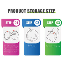 Load image into Gallery viewer, Umbrella Hair Cutting Cape – Keep Hair Off Clothes