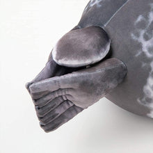Load image into Gallery viewer, Squishy Chubby Seal Plush Pillow | Cute Stuffed Ocean Animal Cushion