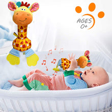 Load image into Gallery viewer, Plush Baby Rattles