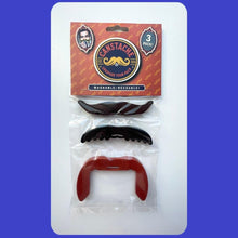 Load image into Gallery viewer, Clip-On Can Mustache – Funny Drink Party Gag Gift