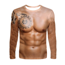Load image into Gallery viewer, Teslawi 3D Muscle Printed Men's T-Shirt