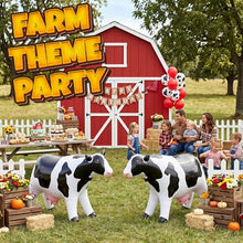 Load image into Gallery viewer, Inflatable Cow – 38" Cute Pool Float & Party Decoration