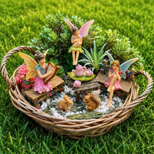 Load image into Gallery viewer, Mood Lab Outdoor Miniature Fairy Garden Accessories Kit