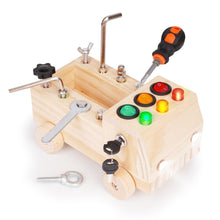 Load image into Gallery viewer, Montessori Car Screwdriver Board Set