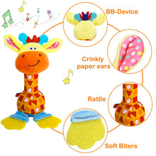 Load image into Gallery viewer, Plush Baby Rattles