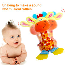 Load image into Gallery viewer, Plush Baby Rattles