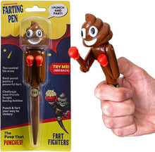 Load image into Gallery viewer, Farting Poop Pen with Punching Arms