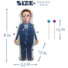 Load image into Gallery viewer, Elon Musk Voodoo Pin Cushion Doll