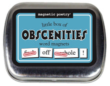 Load image into Gallery viewer, Magnetic Poetry Obscenities Tin