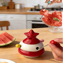 Load image into Gallery viewer, Ceramic Chick Toothpick Dispenser & Appetizer Fork Set