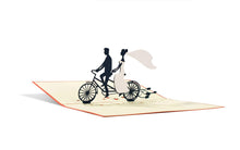 Load image into Gallery viewer, Wedding Anniversary pop up card - Gifteee Unique & Unusual gifts, Cool gift ideas