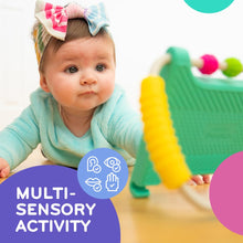 Load image into Gallery viewer, Tummy Time Baby Mirror – Silicone, Shatterproof