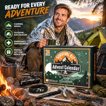 Load image into Gallery viewer, Survival Gear Advent Calendar – 24 Camping Tools for Men & Teens