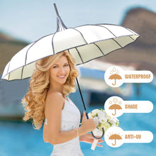 Load image into Gallery viewer, VIVI SKY Pagoda Umbrella – Vintage Charm Meets Functionality