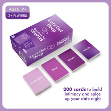 Load image into Gallery viewer, Let's Get Deep Couples Card Game | Romantic Conversation Starters & Questions