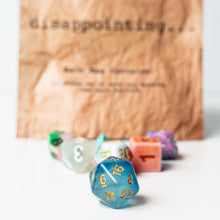 Load image into Gallery viewer, Disappointing Dice – Random Mismatched Polyhedral Set (7)