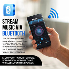 Load image into Gallery viewer, Portable Bluetooth CD Boombox with Cassette