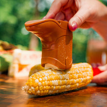 Load image into Gallery viewer, Cowboy Boot Butter Spreader – Fun Corn Butterer Gadget