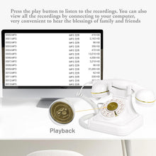 Load image into Gallery viewer, Audio Guest Book Phone - Gifteee Unique & Unusual gifts, Cool gift ideas