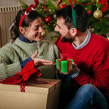 Load image into Gallery viewer, Annoying Screw-Top Prank Gift Box (Green & Red)