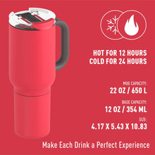 Load image into Gallery viewer, 2-in-1 Travel Mug & Can Cooler – Insulated Stainless Tumbler