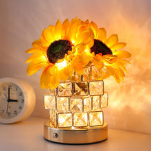 Load image into Gallery viewer, Sunflowers Flower Lamp