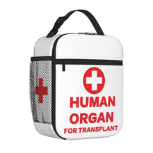 Load image into Gallery viewer, Organ Transplant Lunch Box – Funny Insulated Cooler Bag
