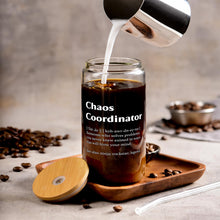 Load image into Gallery viewer, Chaos Coordinator Glass - Gifteee Unique & Unusual gifts, Cool gift ideas