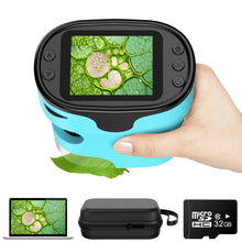 Load image into Gallery viewer, 1000X Kids Pocket Microscope with Screen