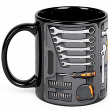 Load image into Gallery viewer, Mechanic's 3D Toolbox Coffee Mug | 11oz Novelty Ceramic Cup for Dads
