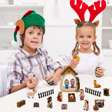 Load image into Gallery viewer, Nativity Scene Advent Calendar