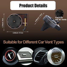 Load image into Gallery viewer, Retro Record Player Car Air Freshener | Spinning Vinyl Vent Clip Diffuser