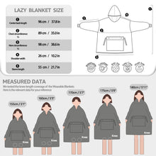 Load image into Gallery viewer, Wearable Blanket Hoodie with Pet Pocket – Cozy Companion