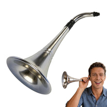 Load image into Gallery viewer, Vintage Ear Trumpet – Funny Metal Hearing Horn Gag Gift