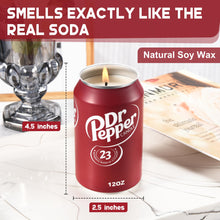 Load image into Gallery viewer, Soda Can Candle – Cherry-Scented Novelty Soy Candle