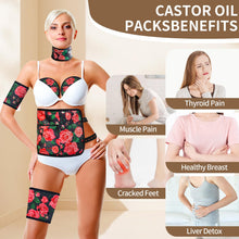 Load image into Gallery viewer, Castor Oil Pack Wrap