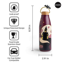 Load image into Gallery viewer, Bootle Spooky Insulated Water Bottle 18oz