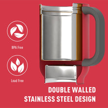 Load image into Gallery viewer, 2-in-1 Travel Mug & Can Cooler – Insulated Stainless Tumbler