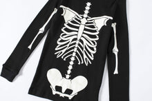 Load image into Gallery viewer, Glow-in-the-Dark Skeleton Pajamas