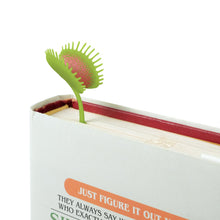 Load image into Gallery viewer, Venus Flytrap Bookmarks – Funny Silicone Page Markers (2-Pack)