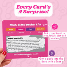 Load image into Gallery viewer, 35 Surprise Friend Dates Scratch-Off Cards | Fun Adventure Ideas for Besties