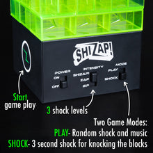 Load image into Gallery viewer, ShiZap! – Electric Shock Stacking Block Party Game