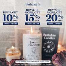 Load image into Gallery viewer, May 23 Birthday Candle – Gemini, Orchid & Sandalwood