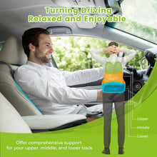 Load image into Gallery viewer, Memory Foam Car Lumbar Support Pillow