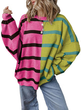 Load image into Gallery viewer, Women's Dou Color Sweater – Chic Comfort