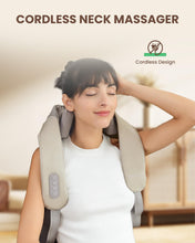 Load image into Gallery viewer, Cordless Neck and Shoulder Massager – Relaxation Anywhere